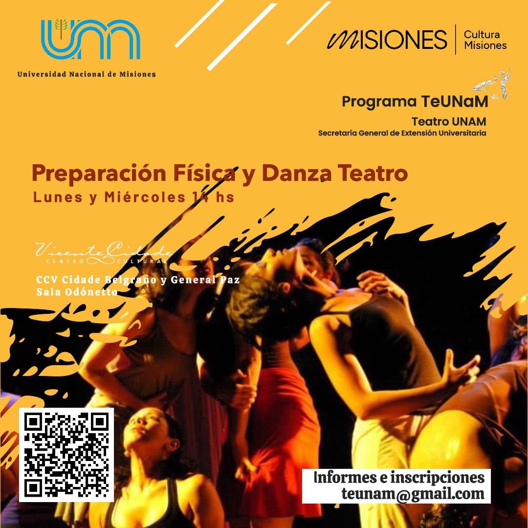 Inscriben para talleres de teatro del TeUNaM en el Cidade imagen-4