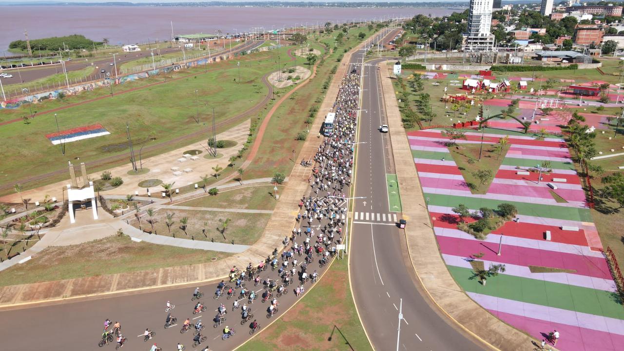 Solidaridad misionera: la bicicleteada del Roque González unió a miles de personas en una tarde inolvidable imagen-3