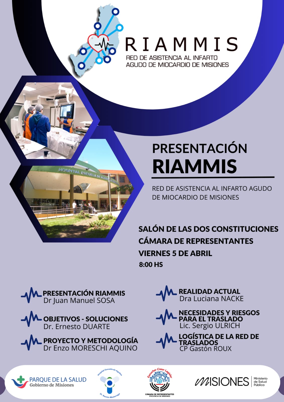 Presentarán la Red de Asistencia al Infarto Agudo de Miocardio imagen-2