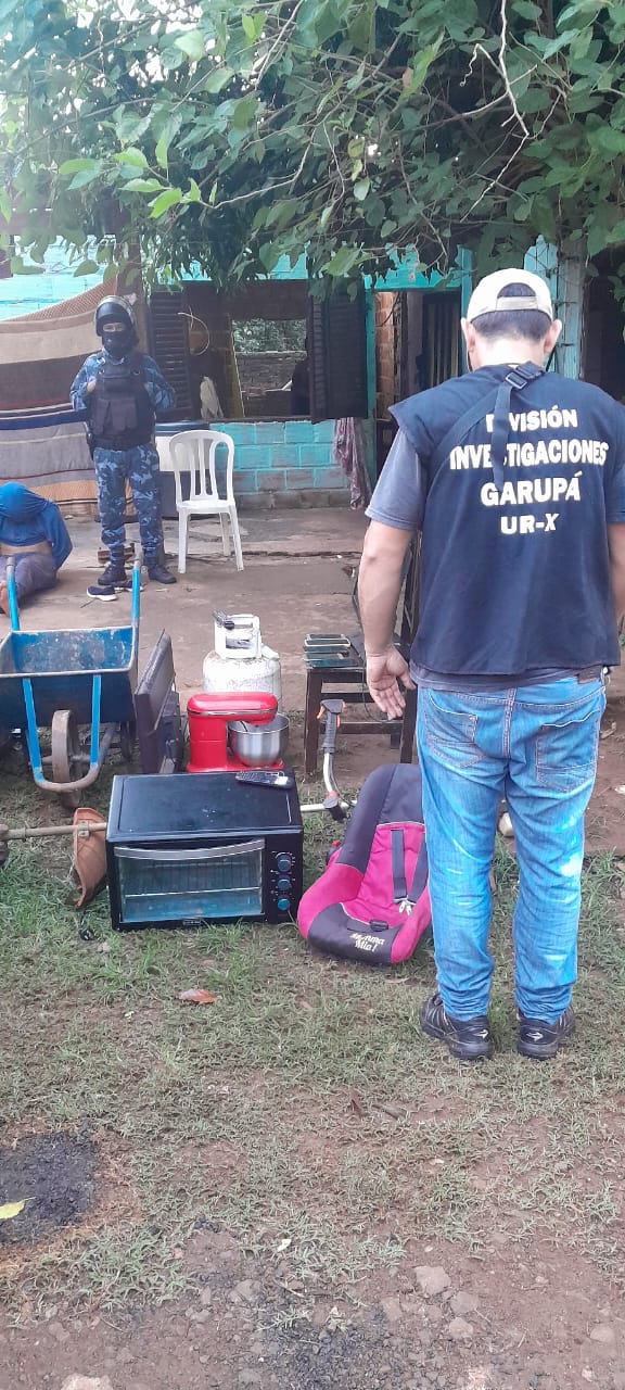 "Operación Abril" en Garupá: La Policía desarticuló siete aguantaderos y detuvo a seis delincuentes imagen-10