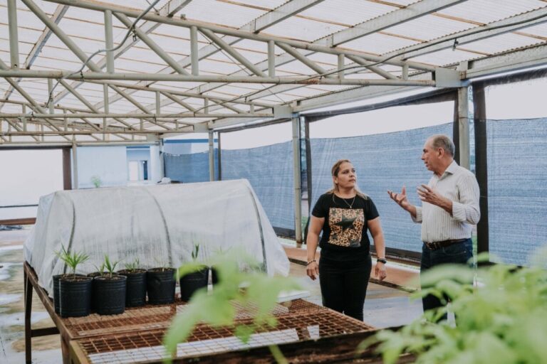 En su visita al Centro de Investigación y Producción del Jardín Botánico, Stelatto destacó la importancia de estas iniciativas para el desarrollo sustentable de Posadas imagen-14