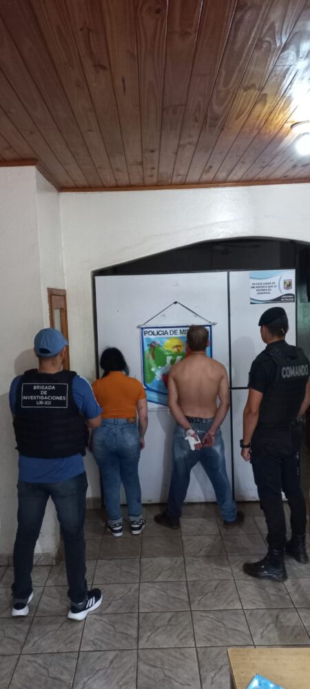 Seguridad de Fronteras: arrestaron en Irigoyen a una pareja de brasileños acusada de un homicidio ocurrido en Dionisio Cerqueira imagen-7