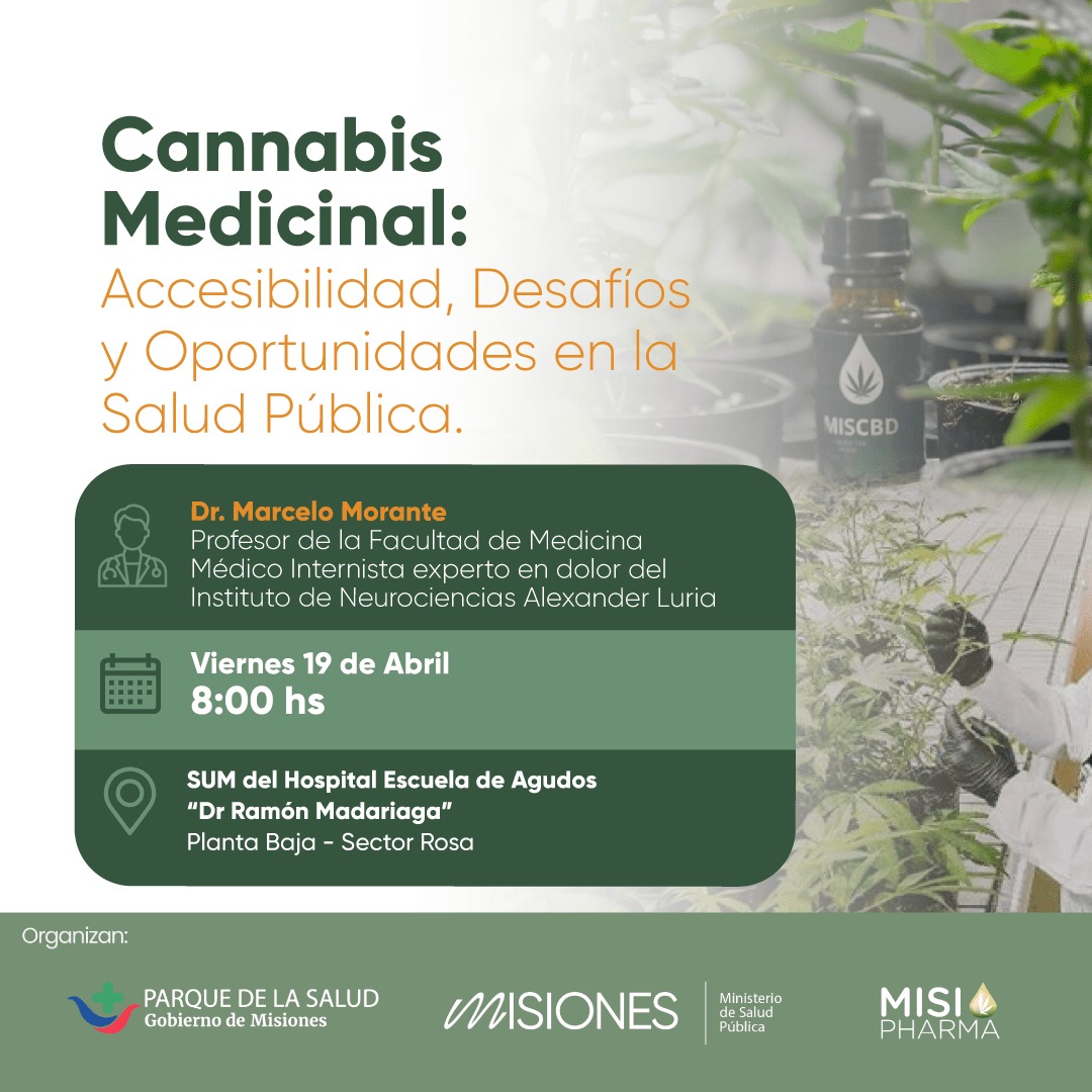 Cannabis medicinal: capacitarán a profesionales de la salud de Misiones en el Hospital Madariaga imagen-12