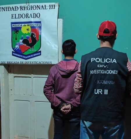 Agentes de Inteligencia de Frontera arrestaron en el Samic de Eldorado a un femicida prófugo de Brasil imagen-26