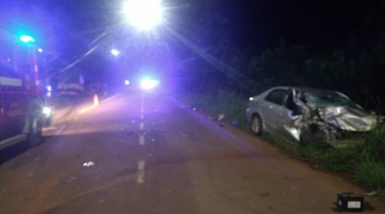 Automovilista obereño resultó lesionado tras colisionar contra un camión en San Martín imagen-2