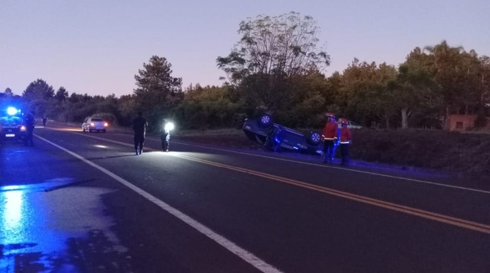 Campo Viera: Joven automovilista falleció tras despistar y volcar sobre ruta nacional N° 14  imagen-2