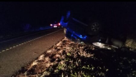 Campo Viera: Joven automovilista falleció tras despistar y volcar sobre ruta nacional N° 14  imagen-8