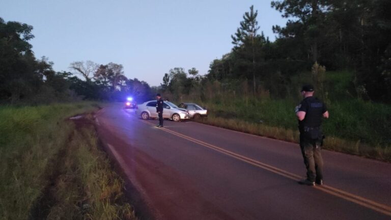 Campo Ramón: Colisión frontal sobre ruta provincial 103 dejó un lesionado  imagen-7