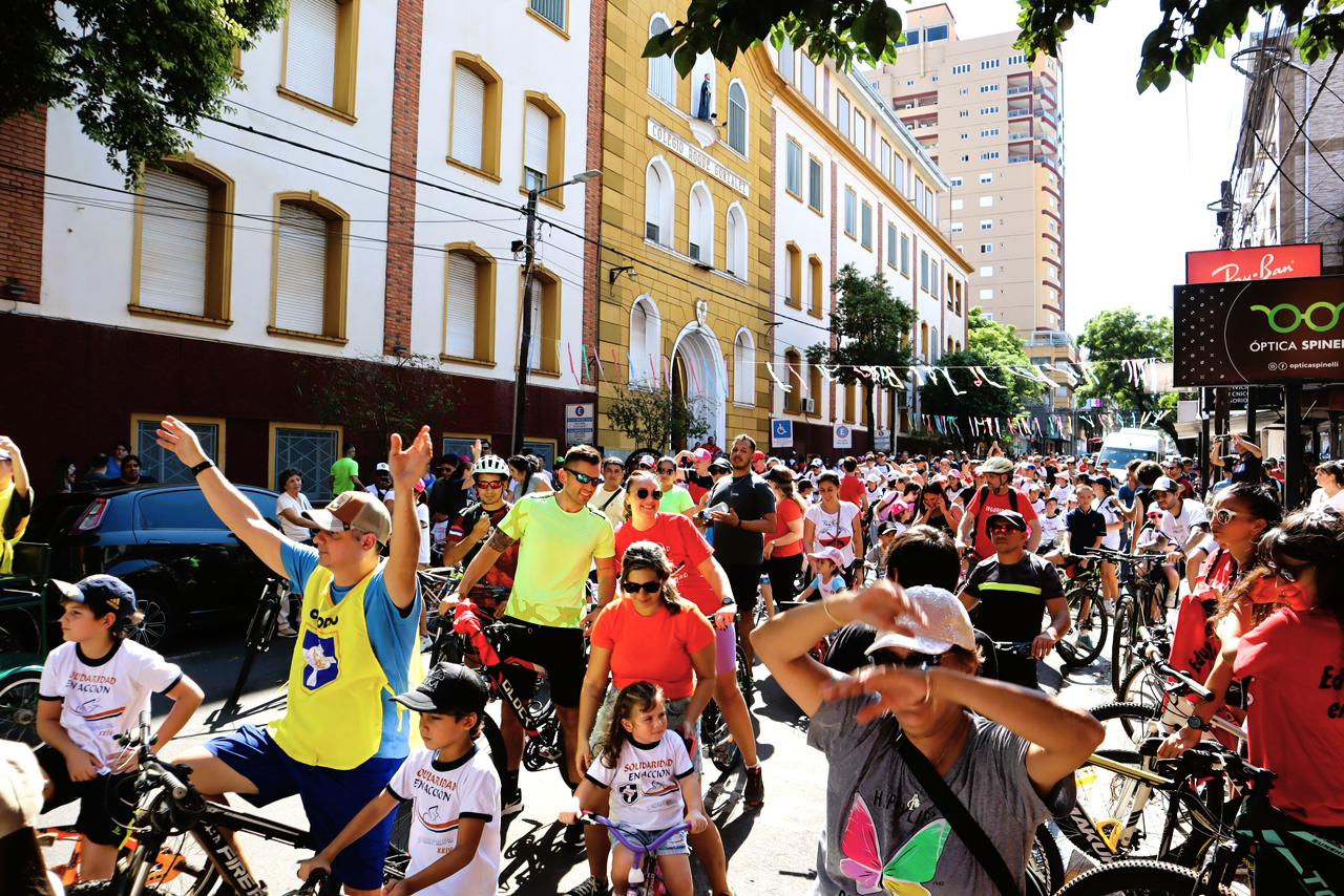Solidaridad misionera: la bicicleteada del Roque González unió a miles de personas en una tarde inolvidable imagen-58