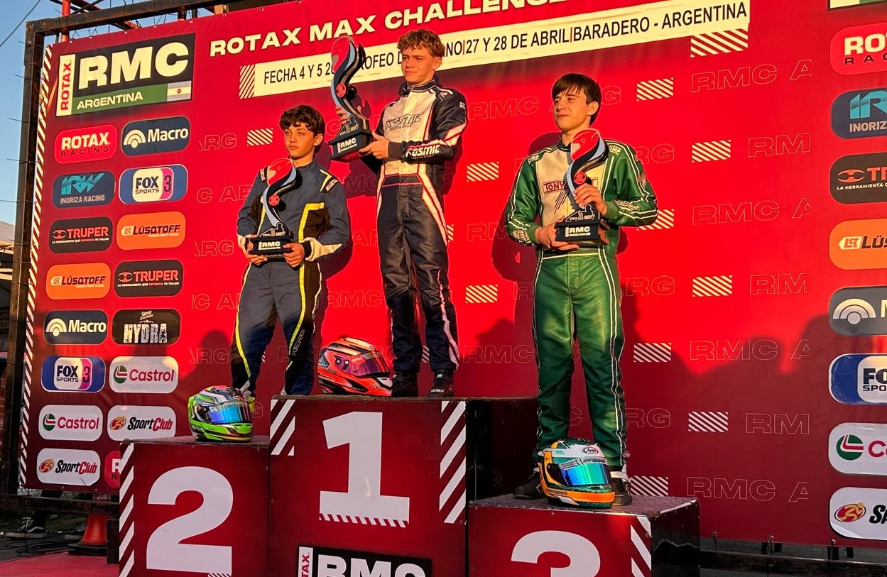 Karting: Renato Longarzo Skanata hizo podio en el cierre del Torneo de Verano de la Rotax Bue imagen-7