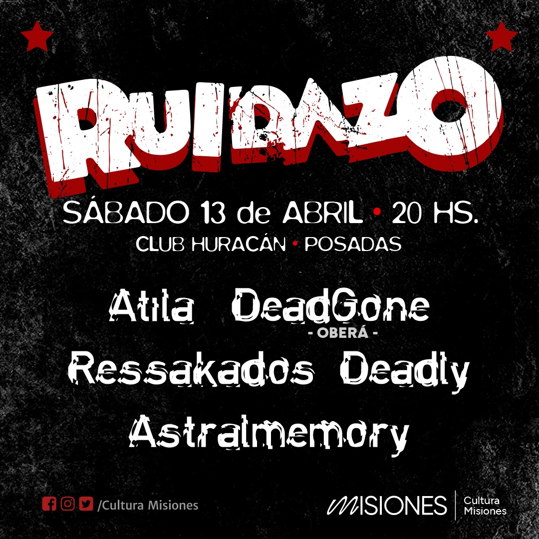 Ruidazo: La escena underground local se hará oír el próximo sábado 13 en el Club Huracán  imagen-2