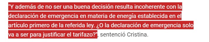 Cristina Kirchner contra la "Ley Bases" de Javier Milei: "Es incoherente" imagen-2