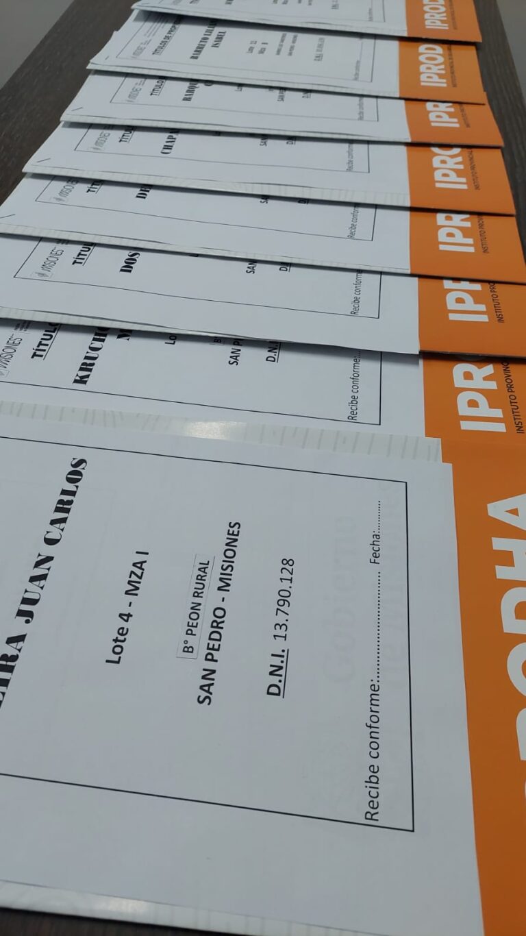 Familias de San Pedro pronto obtendrán las escrituras de las tierras que habitan imagen-24