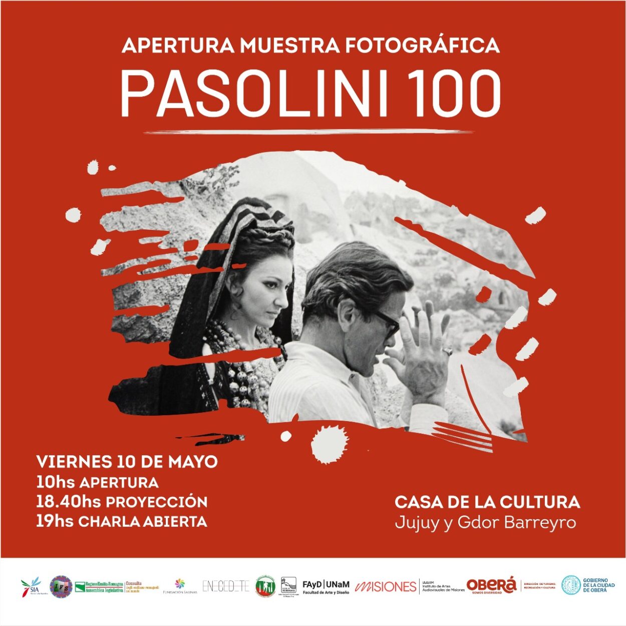La muestra “Pasolini 100” llega a Oberá imagen-2