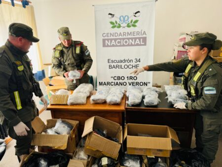 Desde Misiones despachan en encomiendas 44 kilos de marihuana hacia Bariloche imagen-44