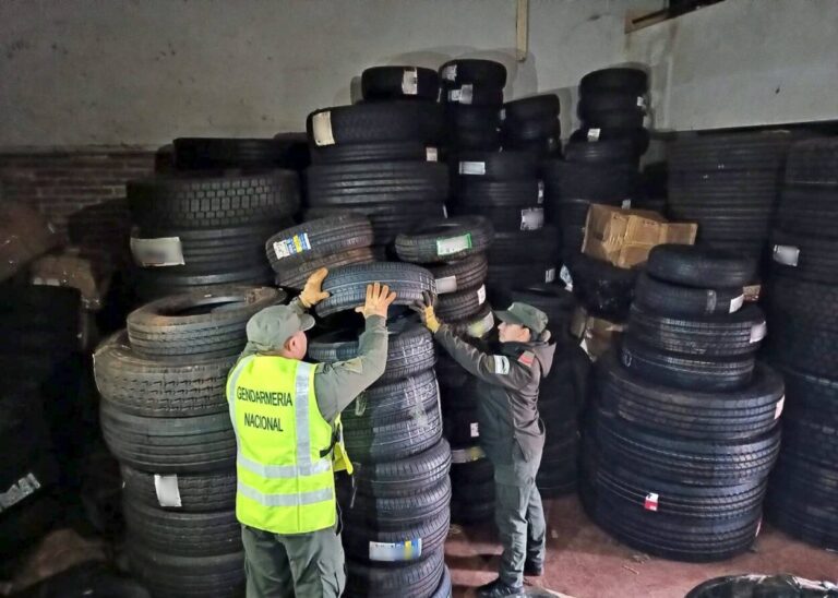 Gendarmería incautó más de 500 neumáticos valuados en 40 millones de pesos  imagen-27