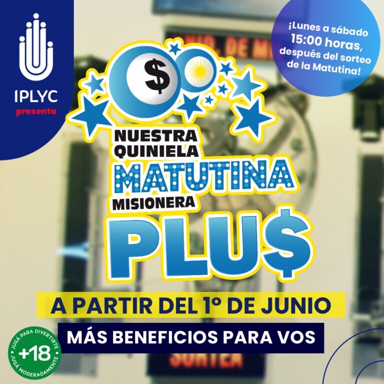 Desde junio, hay un nuevo plus para la Quiniela Matutina imagen-31
