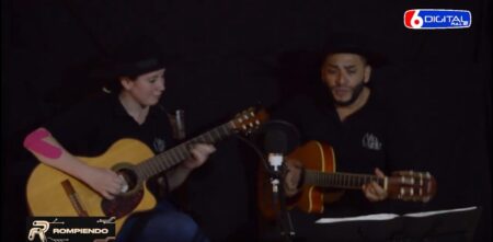 Rompiendo Redes: Los músicos Giselle Medina y Juan Bustos del grupo Alto Vuelo compartieron su pasión por el folklore imagen-2