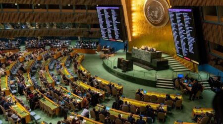 Fuerte giro internacional: la Argentina se opuso a la incorporación de Palestina como estado miembro de la ONU imagen-7