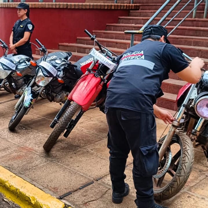 Desarticulan red de ladrones de motos en Iguazú; capturaron al líder conocido como "Pajarito" imagen-9