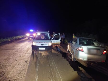 Los Helechos: Colisión sobre ruta provincial N° 05 arrojó dos personas lesionadas imagen-45