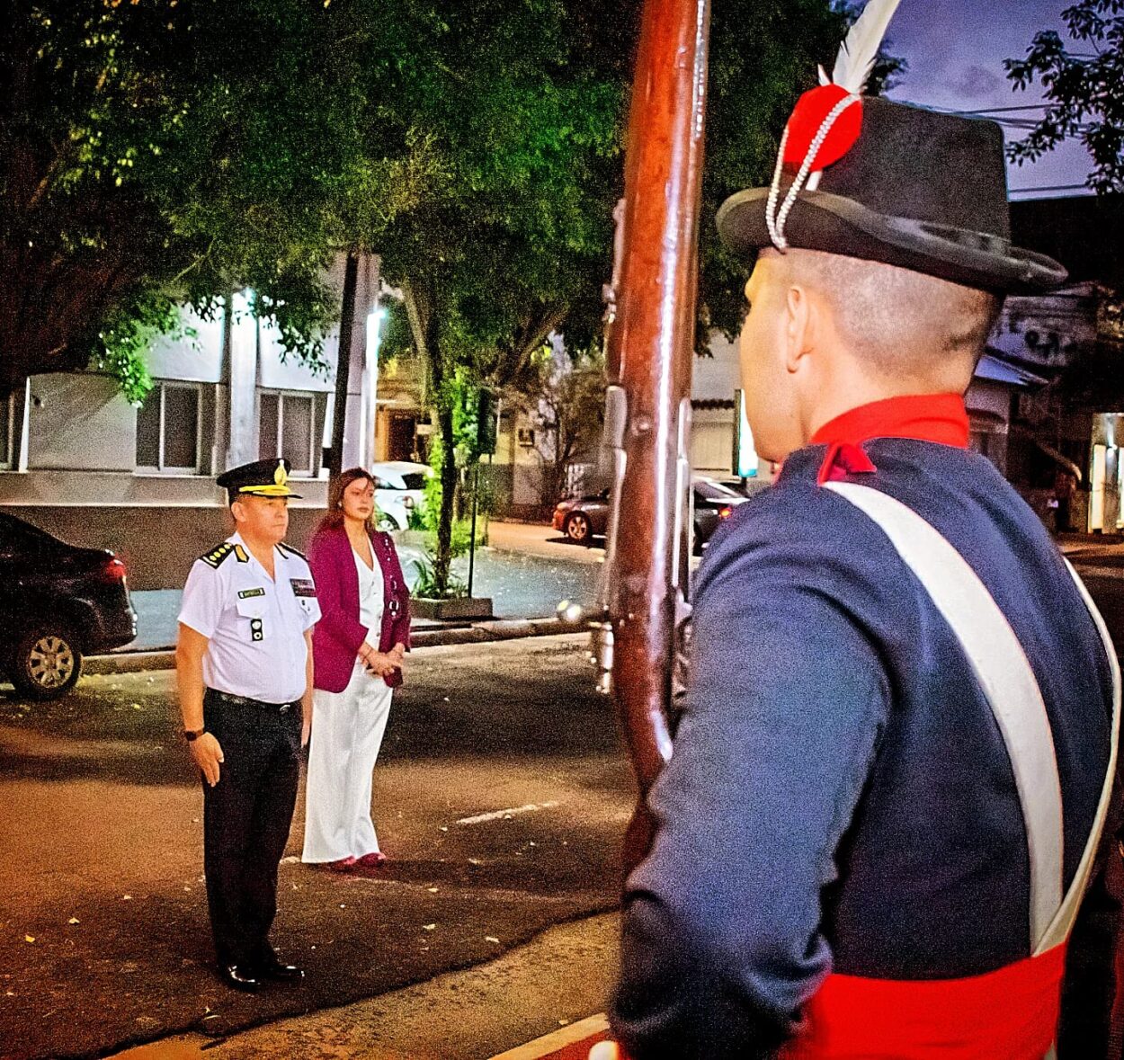 Cambio de Guardia de la Milicia Patriótica y recordatorio en La Piedad, por el 168vo aniversario de la Policía de Misiones imagen-8