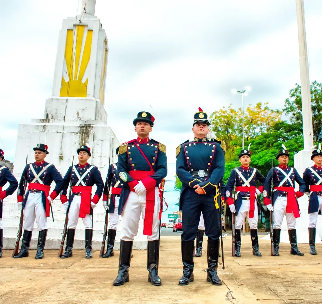 Cambio de Guardia de la Milicia Patriótica y recordatorio en La Piedad, por el 168vo aniversario de la Policía de Misiones imagen-4