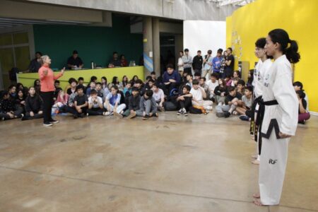 La introducción del Taekwon-Do ITF en la Escuela de Innovación busca promover el desarrollo deportivo y social de los jóvenes imagen-21