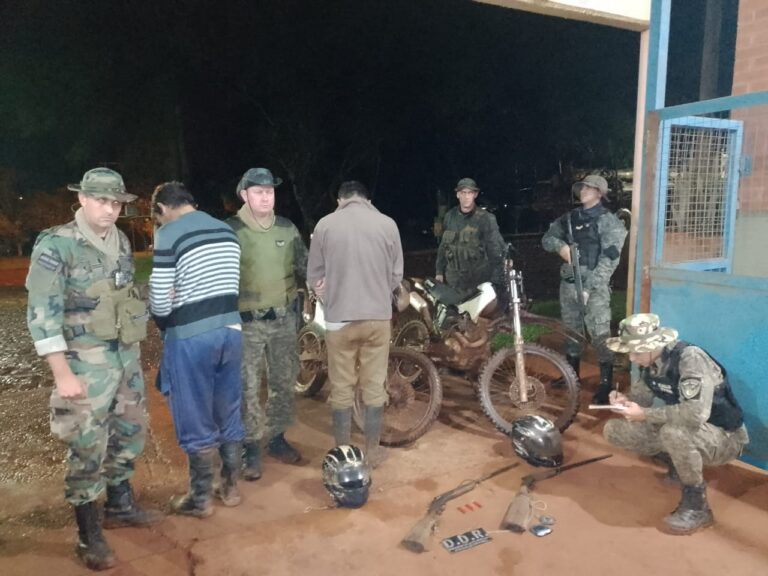 Patrulla rural detuvo a dos hombres armados y evitó el intento de caza furtiva imagen-23