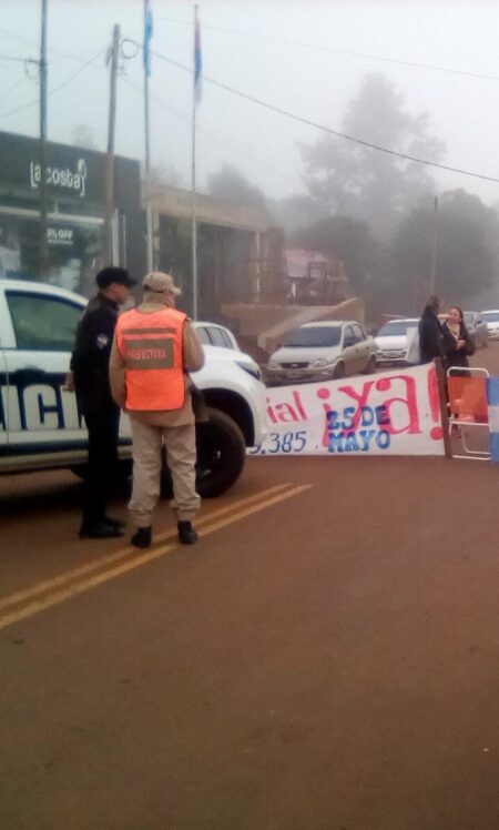 Habilitado el paso fronterizo Alba Posse - Porto Mauá tras finalización del corte imagen-4