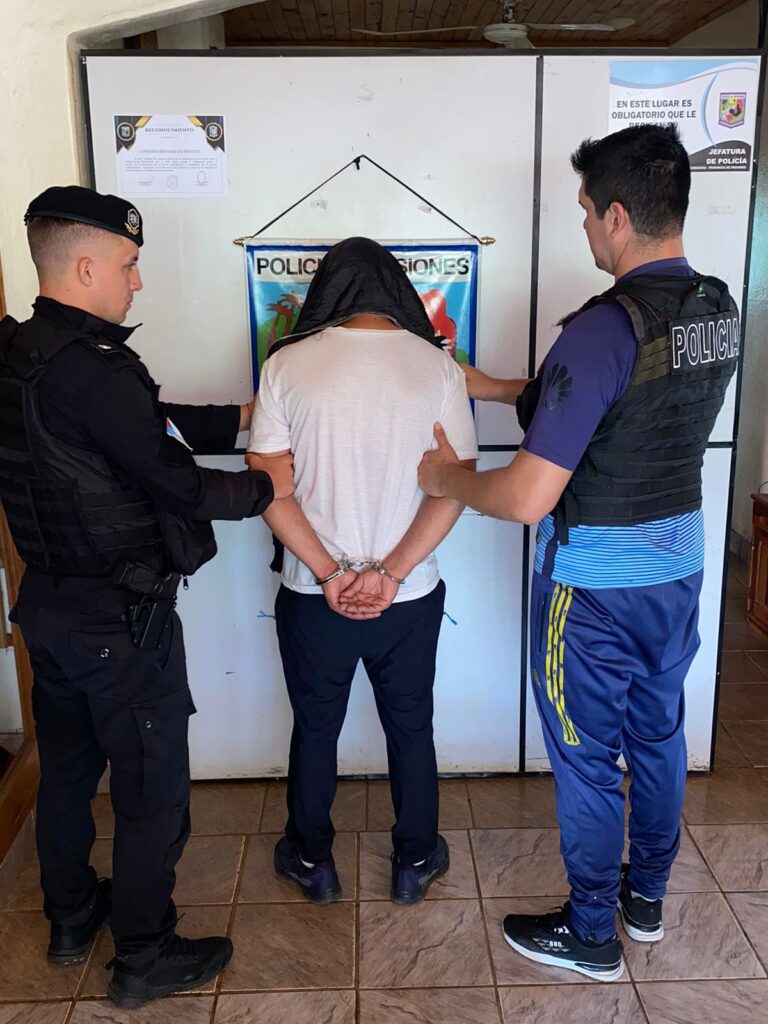 Detuvieron al presunto implicado en el homicidio de Cháves, en Bernardo de Irigoyen imagen-17