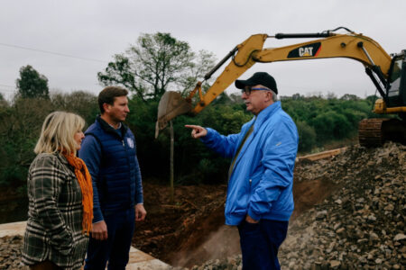 Passalacqua inspeccionó las obras de Vialidad en la ruta provincial 1 imagen-3
