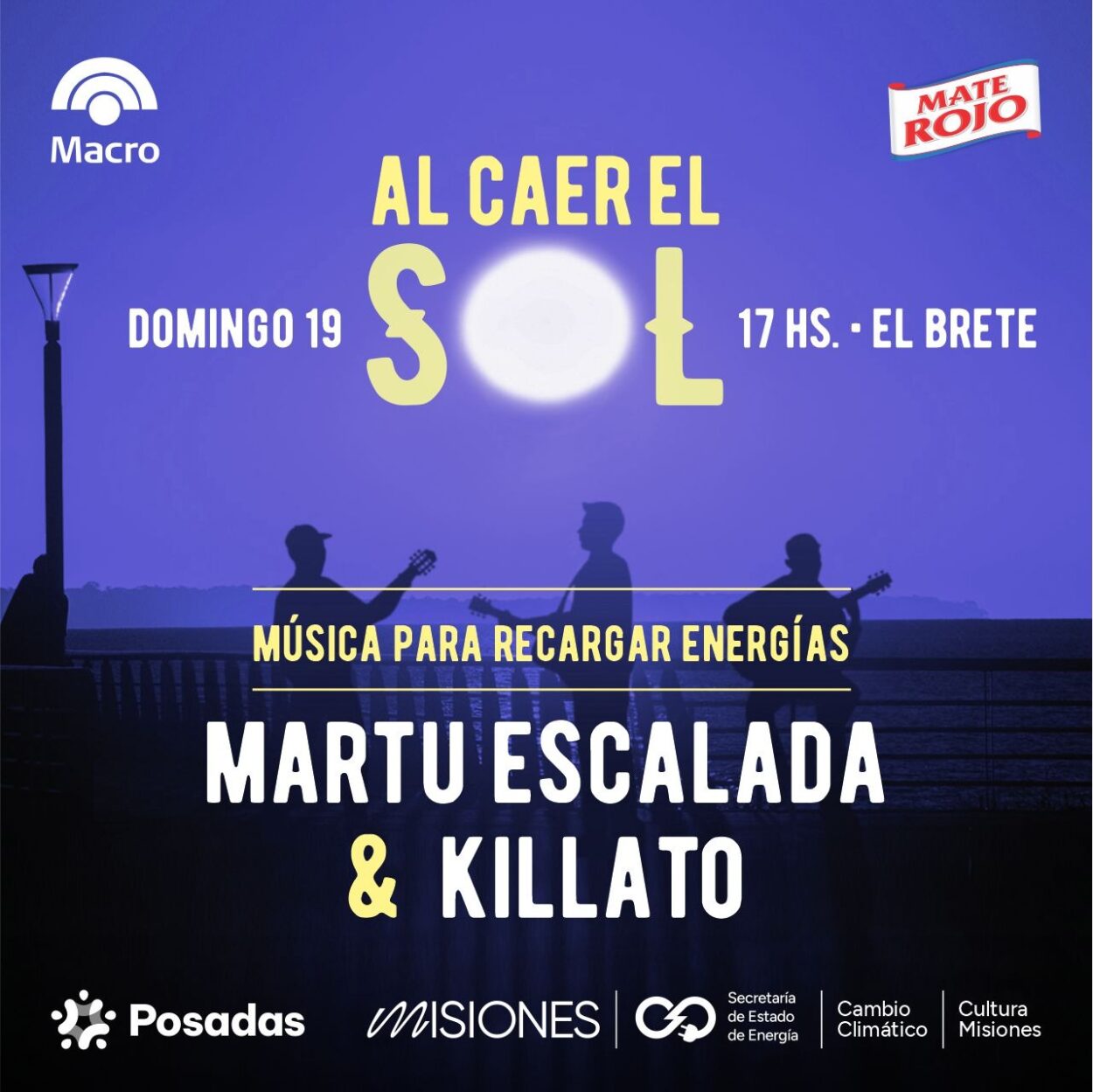 Martu Escalada y Killato: rock y música urbana este domingo “Al caer el sol en El Brete” imagen-12