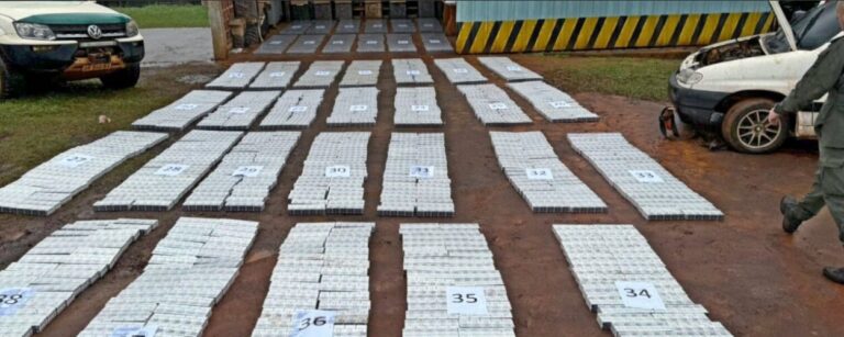 Encuentran 18.870 atados de cigarrillos dentro de un utilitario abandonado imagen-40