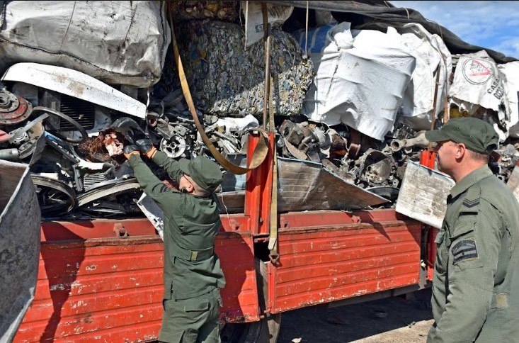 Frustran contrabando millonario de cobre que llevaba un camión desde Rosario hacia Aristóbulo del Valle imagen-17