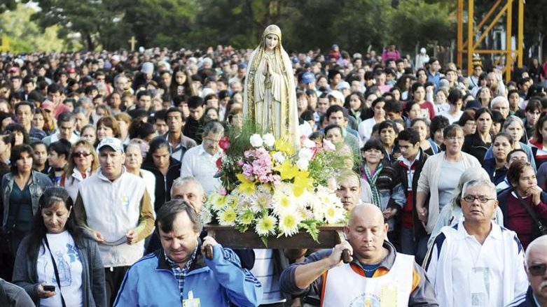 Este domingo miles de fieles participarán de la peregrinación al Santuario de Fátima en Garupá imagen-58