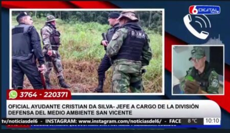 Guiados por imágenes satelitales policías ambientalistas detectan intrusión rural imagen-4