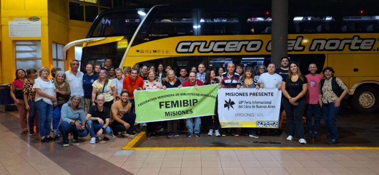 La delegación de Bibliotecas Populares y escritores misioneros partió rumbo a la Feria Internacional del Libro imagen-21