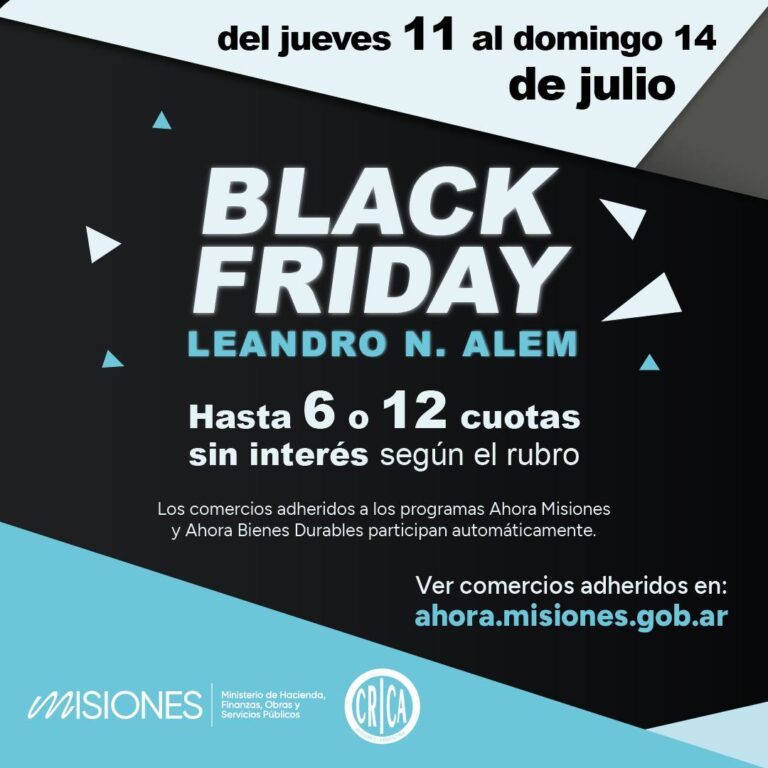 Black Friday Alem: los comercios podrán sumarse hasta este miércoles 26 imagen-22