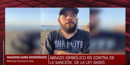 Referente del Movimiento Evita encabezo una jornada contra la sanción de la Ley Bases, "siguen destruyendo el poder adquisitivo del pueblo trabajador" imagen-10