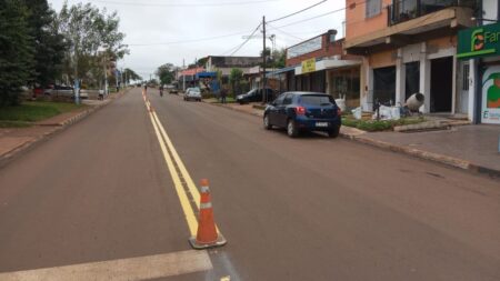 El Programa 4.000 Esquinas demarcó intersecciones en San Javier El Programa 4.000 Esquinas demarcó intersecciones en San Javier imagen-7