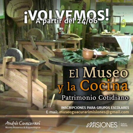 Se reanudan actividades de “El Museo y la Cocina” en el Guacurarí Se reanudan actividades de “El Museo y la Cocina” en el Guacurarí imagen-5