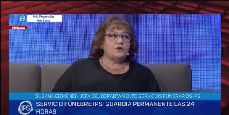 La jefa del servicio funerario del IPS explicó que prestaciones brinda el soporte integral  imagen-7