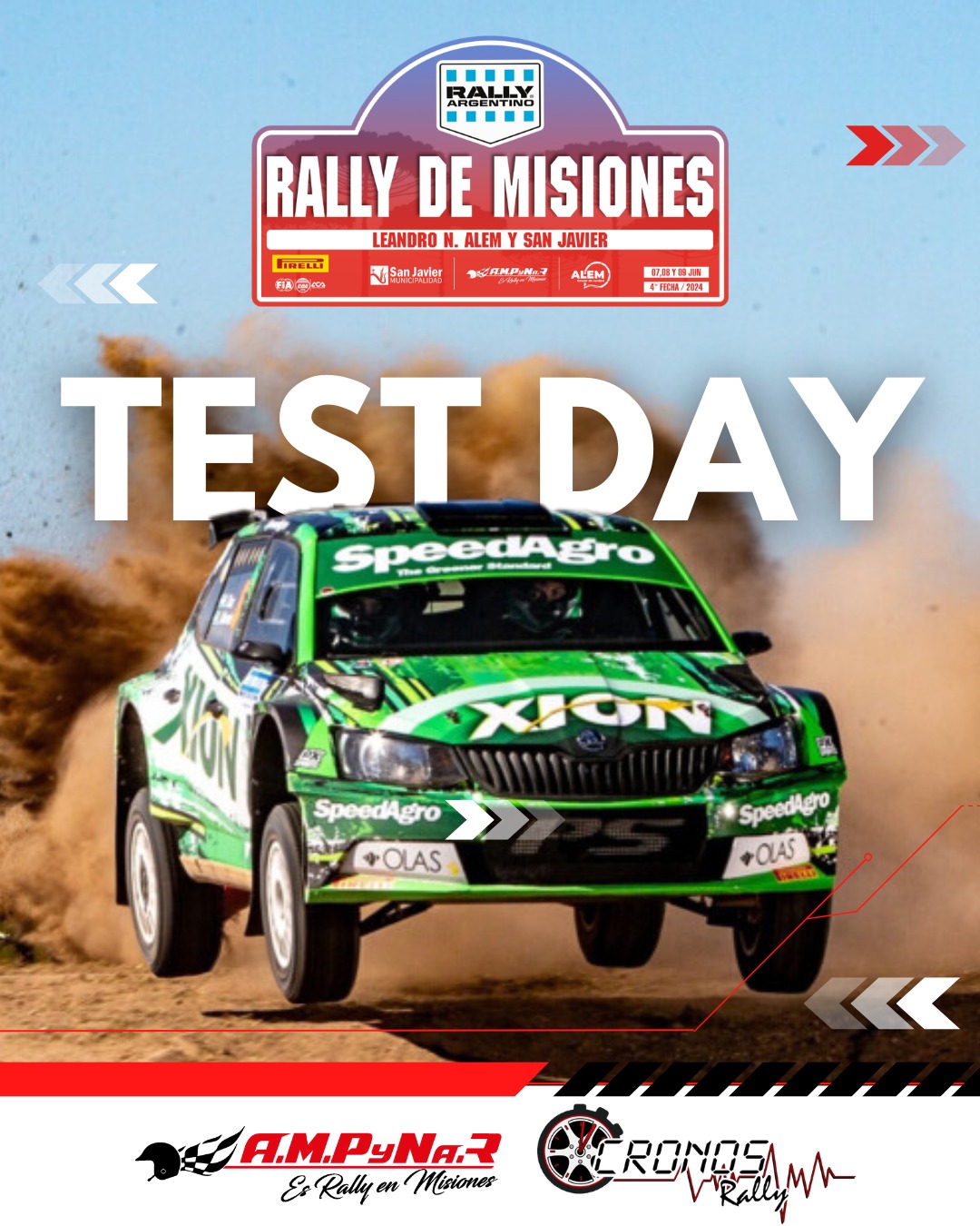 Automovilismo: con el Test Day el Rally Argentino comienza a acelerar en Misiones imagen-8
