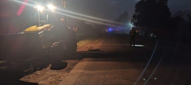 Panambí: motociclista resultó lesionado tras colisionar contra una retroexcavadora sobre ruta provincial 05 imagen-24