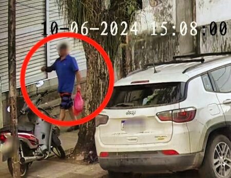Delincuente captado por las cámaras del 911 robando una motocicleta fue rápidamente detenido imagen-5