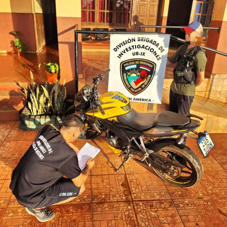 Continúan detenidos los integrantes de la red de robo y venta de motos en Jardín América: Son 7 los rodados recuperados imagen-37