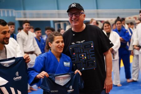 Passalacqua visitó el Cepard durante el entrenamiento de la Selección Argentina de judo con la medallista olímpica Paula Pareto imagen-24