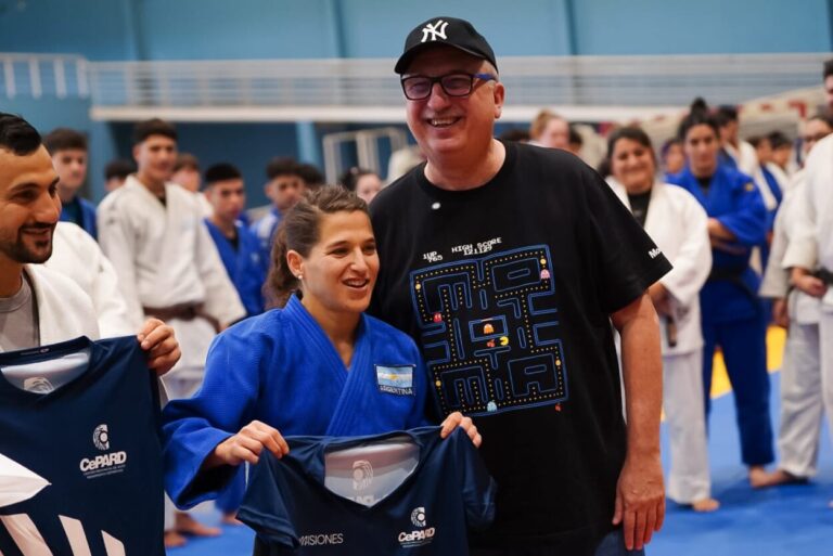 Passalacqua visitó el Cepard durante el entrenamiento de la Selección Argentina de judo con la medallista olímpica Paula Pareto imagen-18