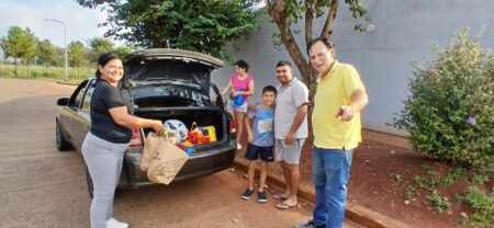 Itaembé Guazú: más de un centenar de familias llevaron juguetes a la Carpa Solidaria imagen-2